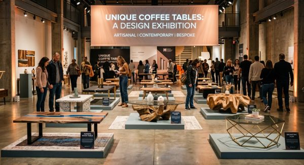 Découvrez notre sélection de tables basses design uniques
